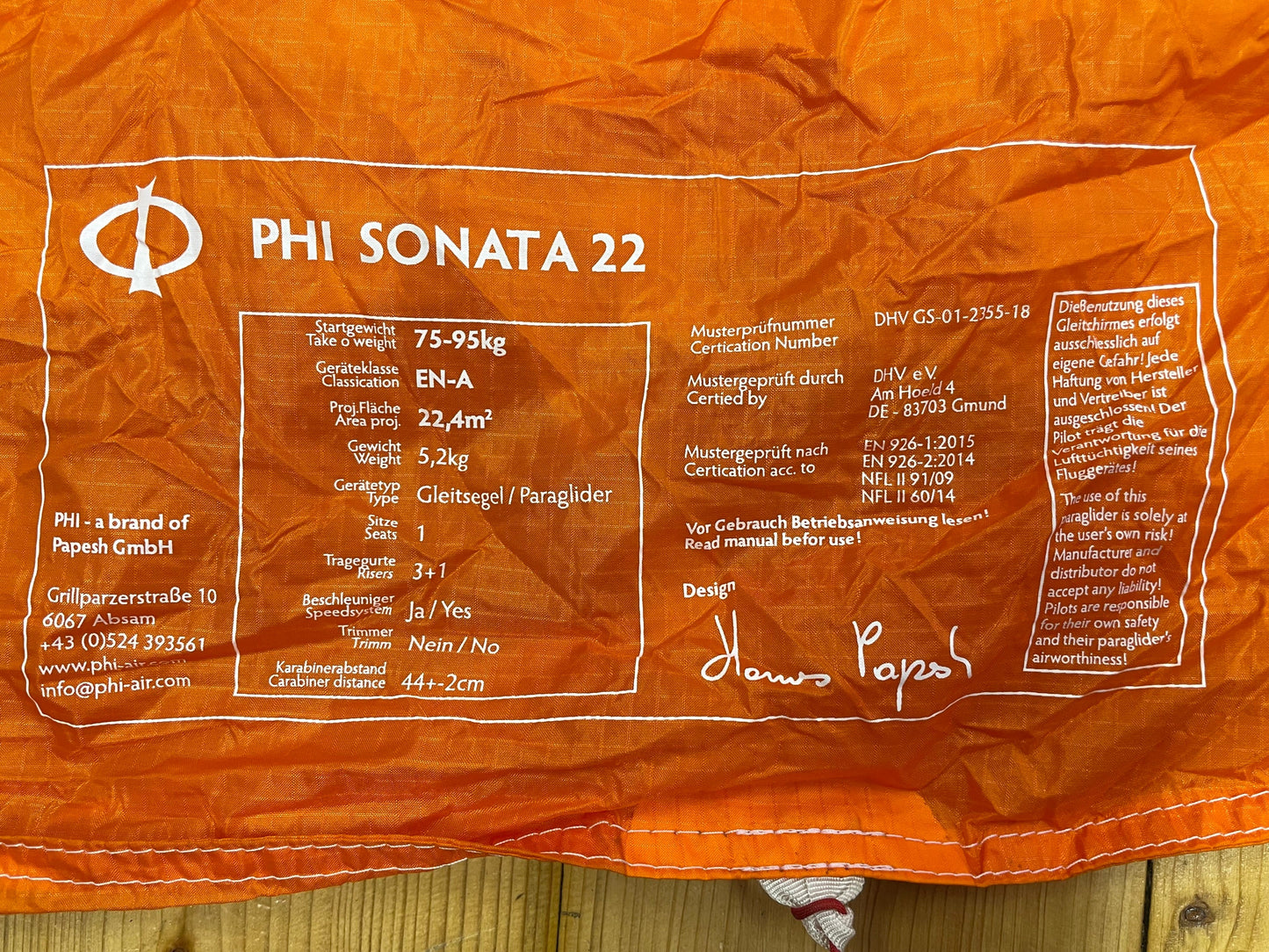 PHI Sonata 22 (645-H)