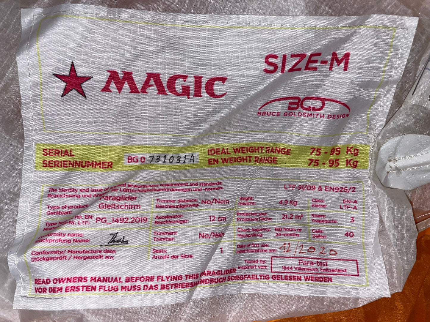 BGD, Magic, M (031A)