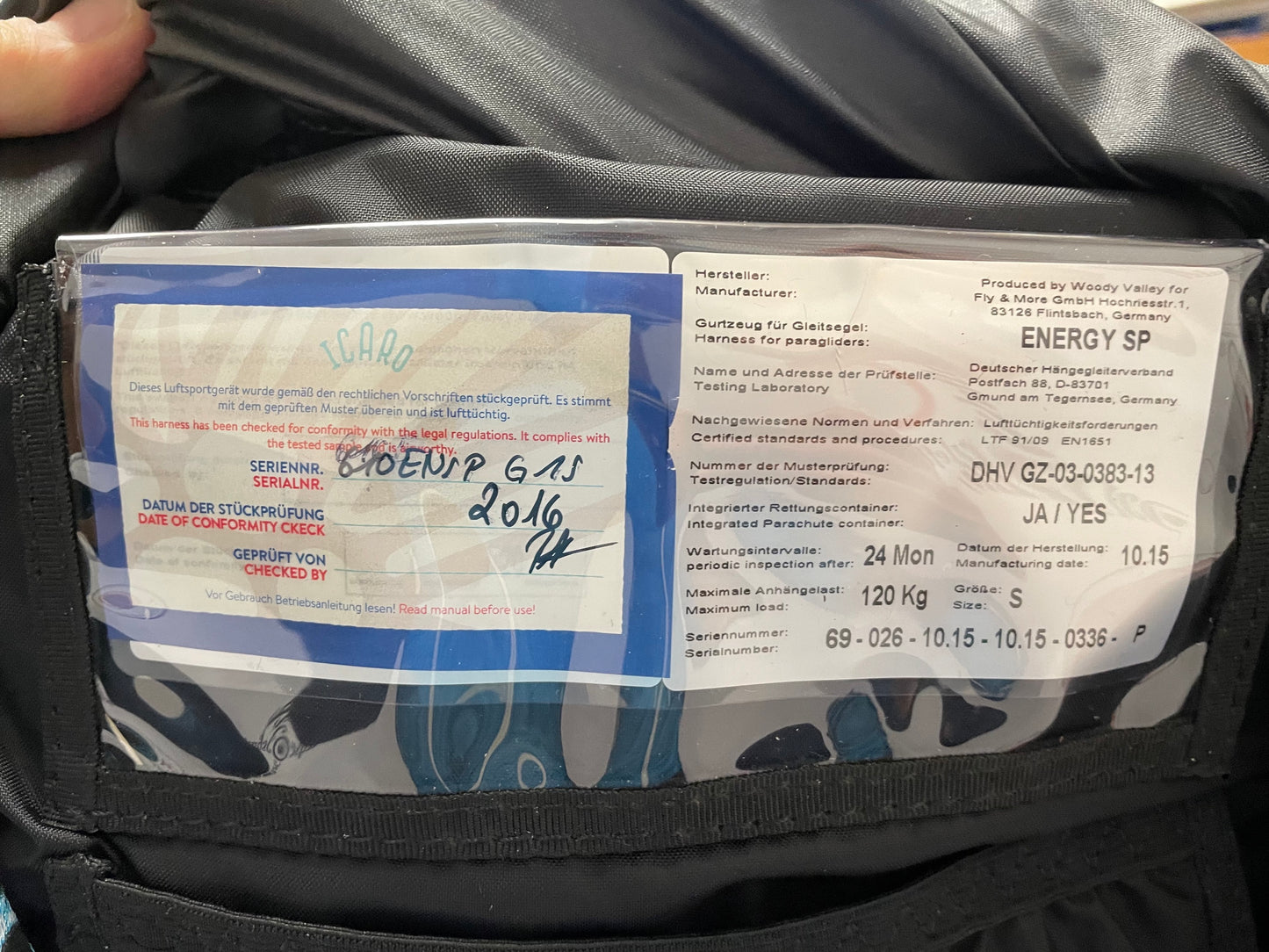 Icaro ENERGIE SP Gr. S (G15)